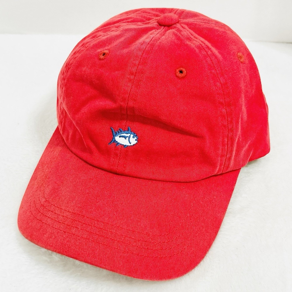 Southern‎ Tide Fishing Outdoors Dad Hat Cap Adjustable Strapback Coral Casual